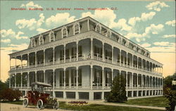 Sheridan Building, US Soldiers' Home Postcard