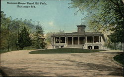 Mansion House, Druid Hill Park Baltimore, MD Postcard Postcard