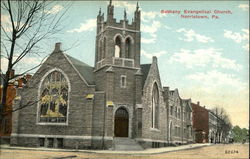 Bethany Evangelical Church Norristown, PA Postcard Postcard