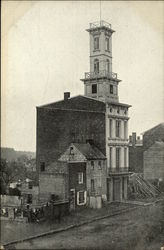 Old Humane Engine House Norristown, PA Postcard Postcard