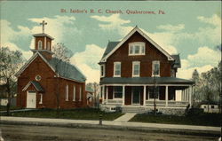 St. Isidor's R.C. Church Quakertown, PA Postcard Postcard