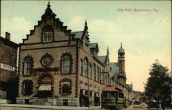 City Hall Norristown, PA Postcard Postcard