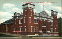 State Armory - Co. A. 6th Reg. N.G.P Postcard