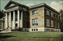 State Normal School - Library West Chester, PA Postcard Postcard