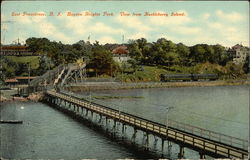 Boyden Heights Park from Huckleberry Island Postcard