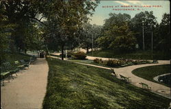 Scene at Roger Williams Park Postcard