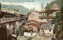 A Picturesque Vista in Orizaba Mexico Postcard Postcard