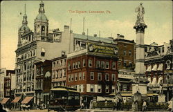 The Square Lancaster, PA Postcard Postcard