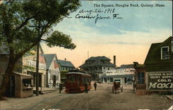 The Square at Houghs Neck Postcard