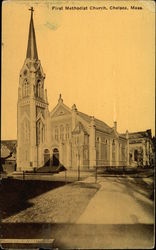 First Methodist Church Postcard