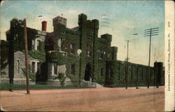 Lackawanna County Prison Scranton, PA Postcard Postcard