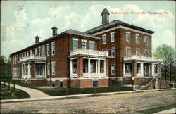 Hahnemann Hospital Postcard