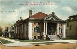 Carnegie Library - Street View Postcard