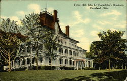 Forest Hill - John D. Rockefeller's Residence Postcard