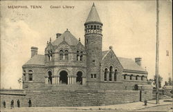 Cossill Library Memphis, TN Postcard Postcard