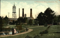 In Waterworks Park Postcard