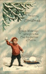 Merry Christmas Postcard