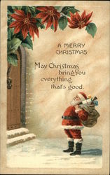 A Merry Christmas, May Christmas Bring you Everything That's Good Postcard