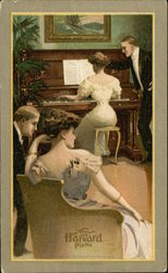 The Harvard Piano Postcard