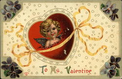 To My Valentine Postcard