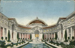 The Court of Palms Postcard