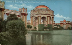 Palace of Fine Arts 1915 Panama-Pacific Exposition Postcard Postcard