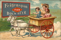 Feigenspan Bock Beer Postcard