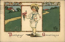 Birthday Greetings Postcard Postcard