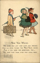 New Year Wishes Postcard