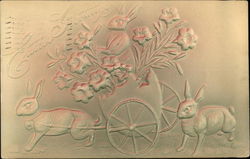 Easter Greetings Postcard