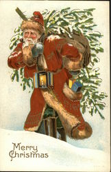 Merry Christmas Santa Claus Postcard Postcard