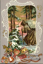 Christmas Greetings Postcard