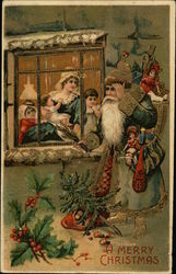 A Merry Christmas Postcard