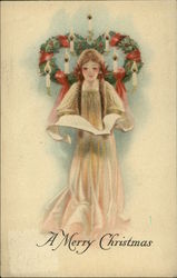 A Merry Christmas Postcard