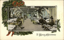 A Merry Christmas Postcard Postcard