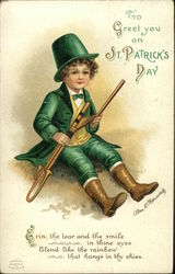 To Greet You on St. Patrick's Day Postcard