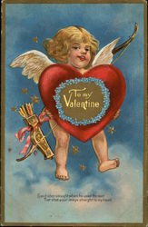 To My Valentine Postcard