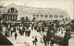 Manufacture Palace 1909 Alaska Yukon-Pacific Exposition Postcard Postcard