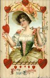 To My True Valentine Postcard