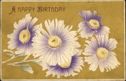 A Happy Birthday Postcard