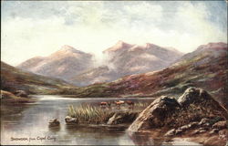 Snowdon,from Capel Curig Postcard