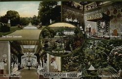 Chatsworth House Postcard