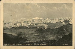 Mount Everest from Phalut Darjeeling, India Postcard Postcard