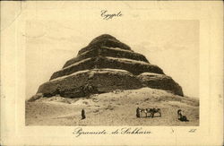 Step Pyramid of Sakkara Egypt Africa Postcard Postcard