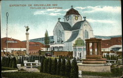 Exposition of 1910 - Pavillon de l'Allemagne Postcard