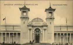 Exposition Universelle Bruxelles 1910 - Colonies françaises, Pavillon Brussels, Belgium Benelux Countries Postcard Postcard