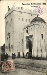 Exposition de Bruxelles 1910 - Espagne Postcard