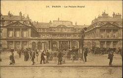 Le Palais Royal Paris, France Postcard Postcard