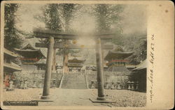 Yomeimon Gate Nikko, Japan Postcard Postcard