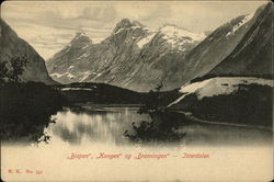 Bispen, Kongen og Dronningen - Isterdalem Postcard